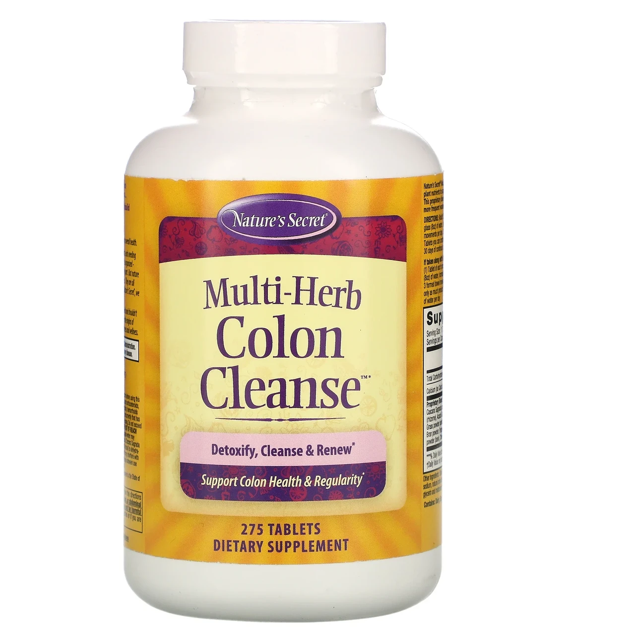 Nature's Secret, Multi-Herb Colon Cleanse, 275 таблеток Київ, Київ
