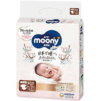 Подгузники детские Moony Natural NB 0-5кг 62шт