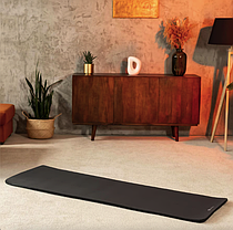 Килимок для йоги Hop-Sport HS-NB020GM NBR 2 см чорний, фото 2