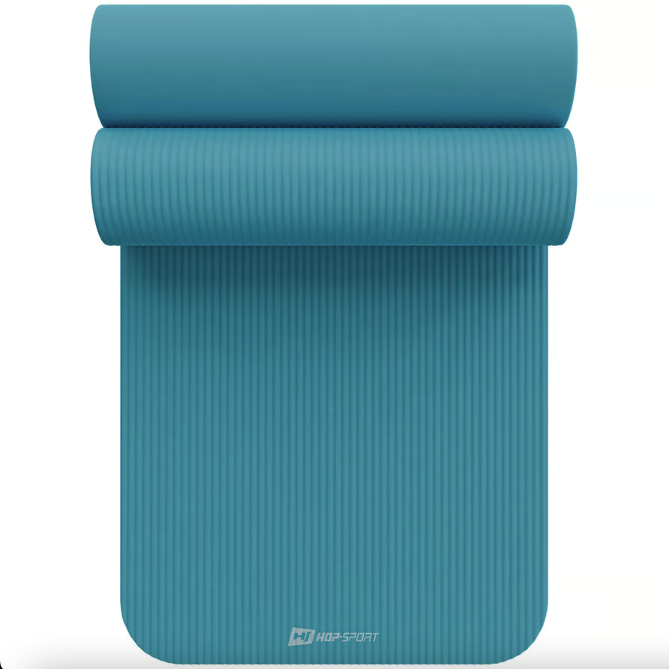 Килимок для йоги Hop-Sport HS-NB020GM NBR 2 см світлий морський