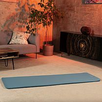 Килимок для йоги Hop-Sport HS-NB020GM NBR 2 см світлий морський, фото 2