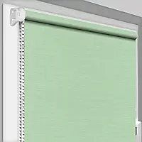 Ролети на вікна. Ролета тканинна Len 2073 Салатовий (мм 350)