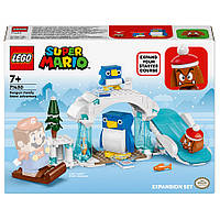 Конструктор LEGO Super Mario Снежное приключение семьи penguin. Дополнительный набор 71430, 228 деталей,