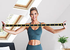 Резинка для фітнесу з петлями 12-30 кг HS-N904GB жовта, фото 3