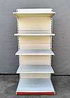 Торгові односторонні (пристінні) стелажі «Маго» 230х100 см., Б/у, фото 2