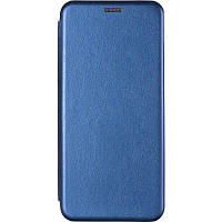 Чехол книжка для Samsung A10s / чехол на самсунг а10с (синий цвет) / на магните / с отделом для карт