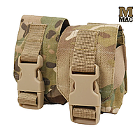 Тактичний підсумок під 2 гранати KIBORG GU Double Mag Pouch MultiCam