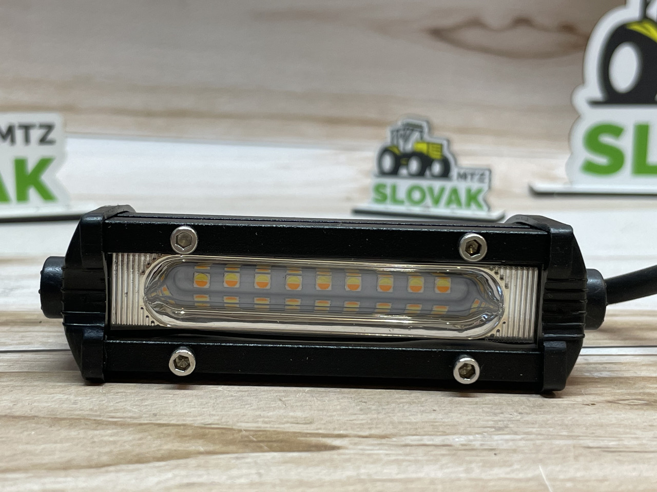 Додаткова світлодіодна (LED) фара 27вт, два режима Білий та жовтий, фото 1