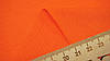 Тканина стрейч-кулір (Супрем) колір помаранчевий (щільність - 160 г/м2; ширина - 185 см), фото 2