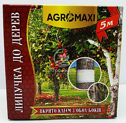 Липкий пояс для дерев 5 м (Агромаксі), від мурах, жуків