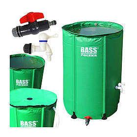 Бочка для дощової та технічної води 250л Bass Polska 7997 зелена