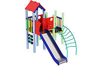 Детский игровой развивающий комплекс Уточка, высота горки 1,2 м KDG (11373) IB, код: 6501471