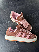 Женские кроссовки Adidas Campus 00s Brown / Pink 36-41