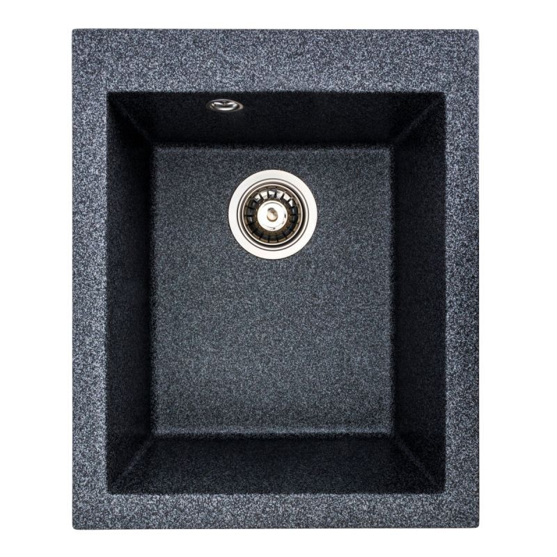 Кухонна мийка Platinum 4150 SOKIL матова Графіт, фото 1