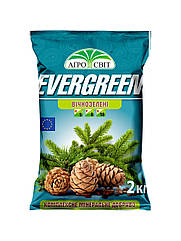 Добриво Evergreen для вічнозелених рослин 2 кг