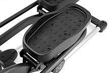 Орбітрек електромагнітний Hop-Sport HS-300CF Spectre с телеметричним поясом + мат під тренажер, фото 5