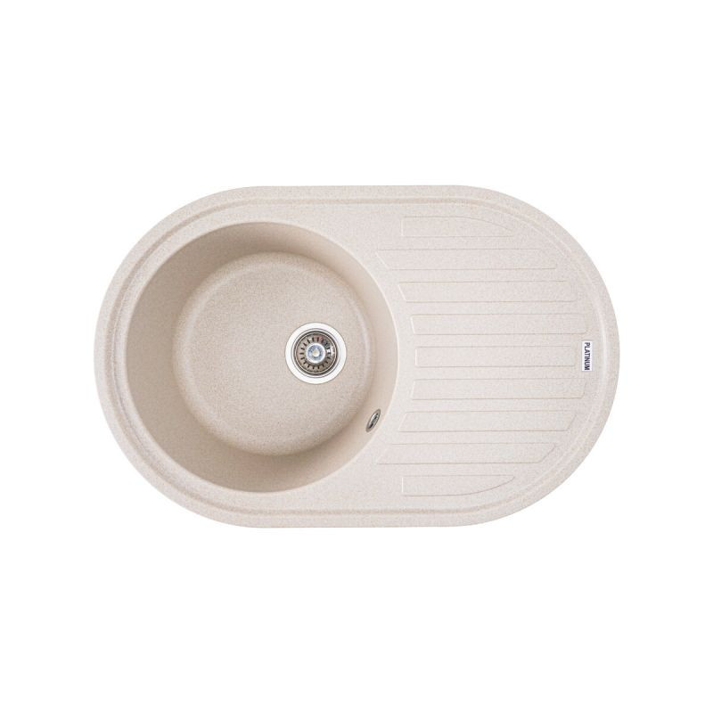 Кухонна мийка Platinum 7750 LIRA матова Сафарі, фото 1