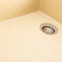 Кухонна мийка Platinum 7850 ROMA матова Пісок, фото 3