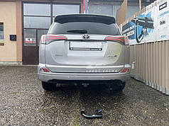 Фаркоп Toyota Rav 4 IV 2013-2018 (Тойота Рав 4) швидкоз'ємний гак на ключах