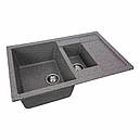 Кухонна мийка Platinum 7850W TOSKANA матова Мікс, фото 2