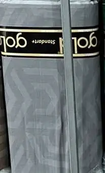 Сіра однотонна тканина Бязь Gold Luх 220 см з абстрактним принтом для постільної білизни, рулон 50 м, Пакистан, фото 3