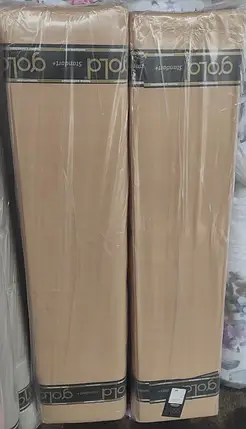 Бежева однотонна тканина 220 см для постільної білизни Бязь Gold Lux, рулон 50м, Пакистан, фото 2