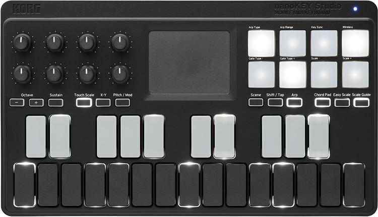 MIDI-контролер Korg nanoKEY Studio, фото 1