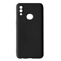 Чехол - накладка для Samsung A10s / бампер на самсунг А10c / Soft Case черный цвет.