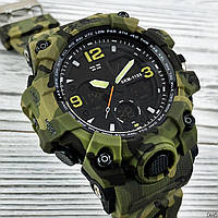 Оригинальные наручные спортивные мужские часы Skmei 1155B Military Green