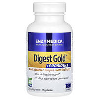 Натуральная добавка Enzymedica Digest Gold + Probiotics, 180 капсул