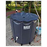 Бочка для дощової та технічної води 500л Bass Polska BH 79988 сіра, фото 3