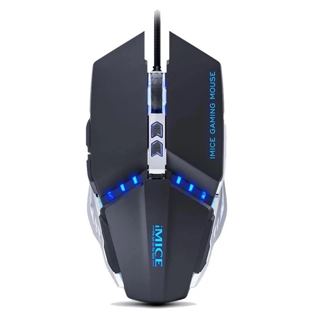 Мышь USB iMICE T80 3200 DPI игровая с подсветкой, фото 1