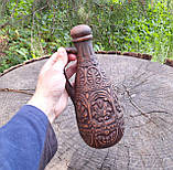 Кувшин "Ларі" Керамічний з червоної глини 0,5 літра - для смачних напоїв та вина, фото 4