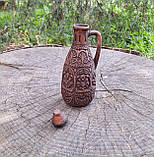 Кувшин "Ларі" Керамічний з червоної глини 0,5 літра - для смачних напоїв та вина, фото 2