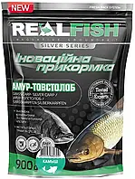 Прикормка Real Fish Silver Series Толстолоб-Амур Камыш 0.9kg