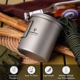 Чашка титанова HWZBBEN 420 мл + фільтр, фото 10