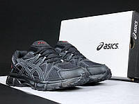 Мужские кроссовки ASICS Gel Kahana 8 черные спортивные кроссовки летние повседневные асикс гель кахана 8