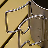 Чашка титанова HWZBBEN 420 мл + фільтр, фото 6