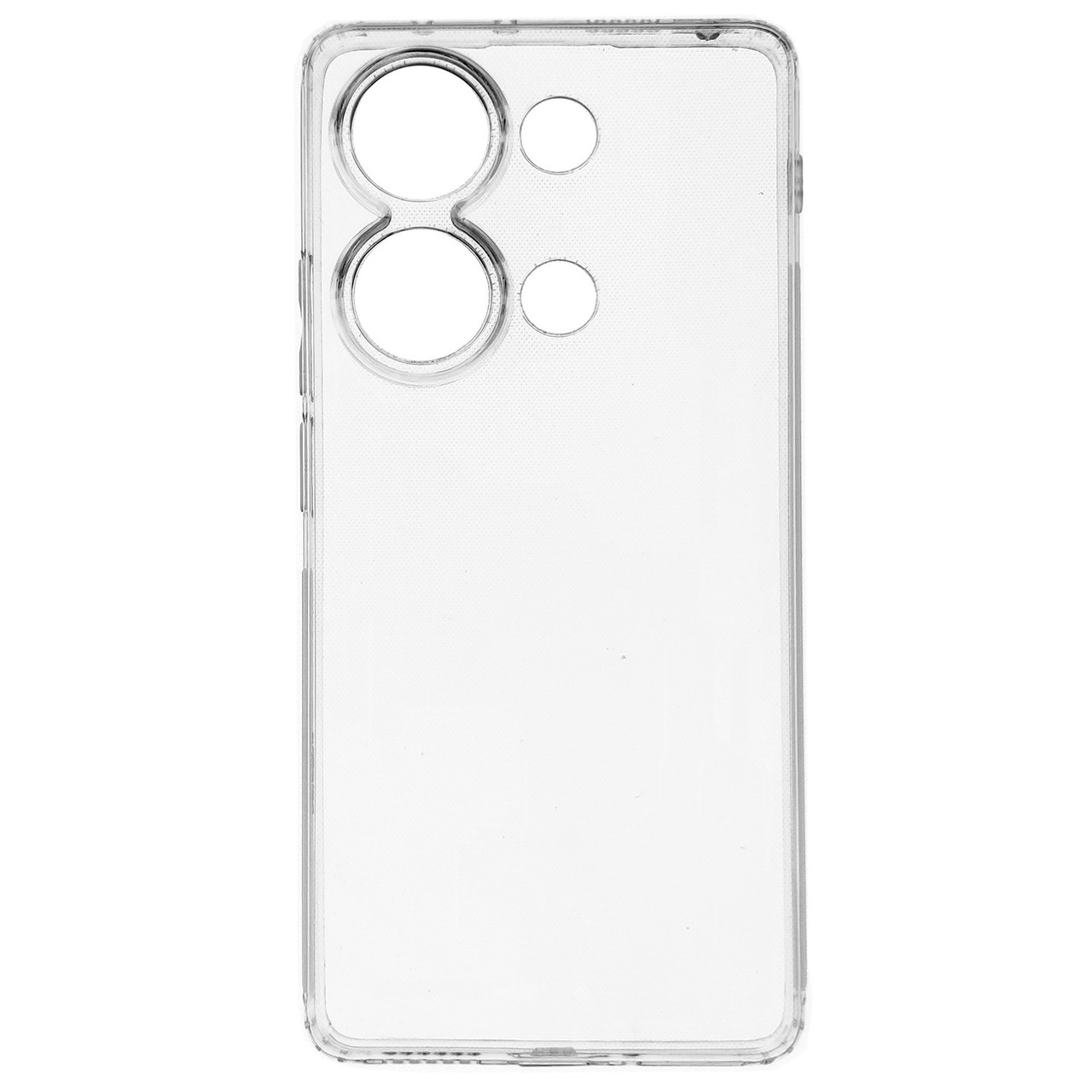 Чохол з заглушкою KST Premium для Xiaomi Redmi Note 13 Pro 4G / Poco M6 Pro 4G Прозорий, фото 1