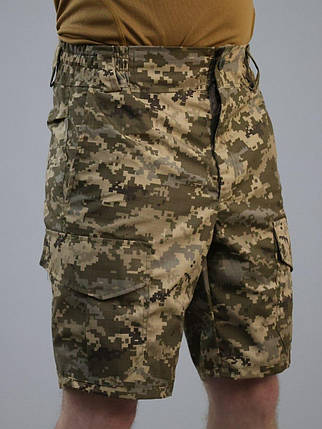 Камуфляжні тактичні шорти Піксель,чоловічі шорти військові армійські, фото 2