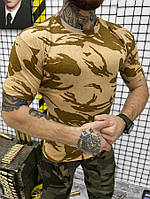 Футболка MTK sahara, военная футболка койот с узором, тактическая футболка койот для ЗСУ