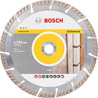 Диск алмазний Bosch Stf Universal, 230х22.23мм, по бетону (2.608.615.065)