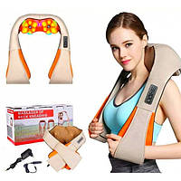 Роликовый массажер для спины и шеи massager of DA-461 neck kneading