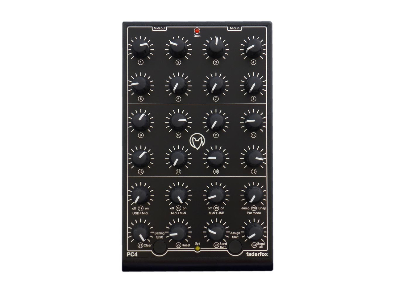 MIDI-контролер Faderfox PC4