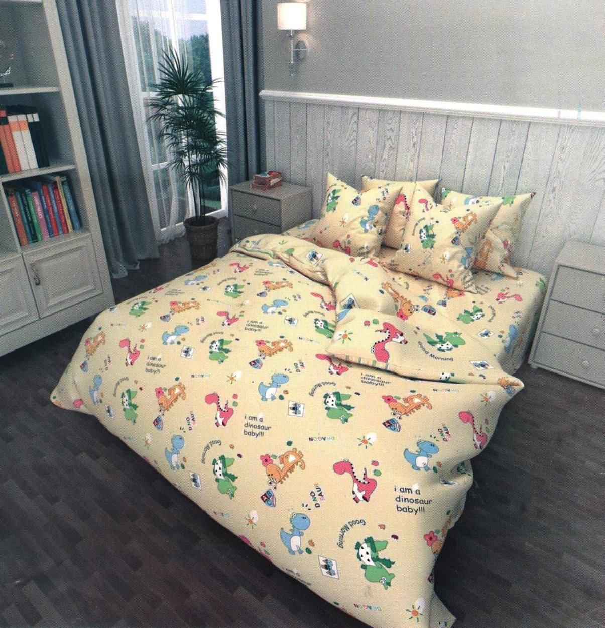 Дитячий комплект постільної білизни в ліжечко №дсм 82