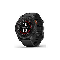 Смарт-часы Garmin fenix 7 Pro Solar, Glass, SltGrySS w/Black Band, GPS (010-02777-01)