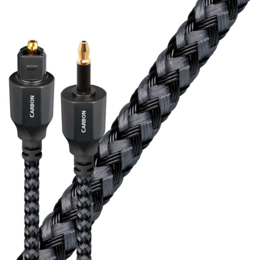 Кабель оптичний цифровий AudioQuest Optical Carbon 1.5 m 3.5 mm mini