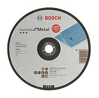 Диск відрізний шліфувальний Bosch Standard, 230х22.23мм, по металу (2.608.619.776)