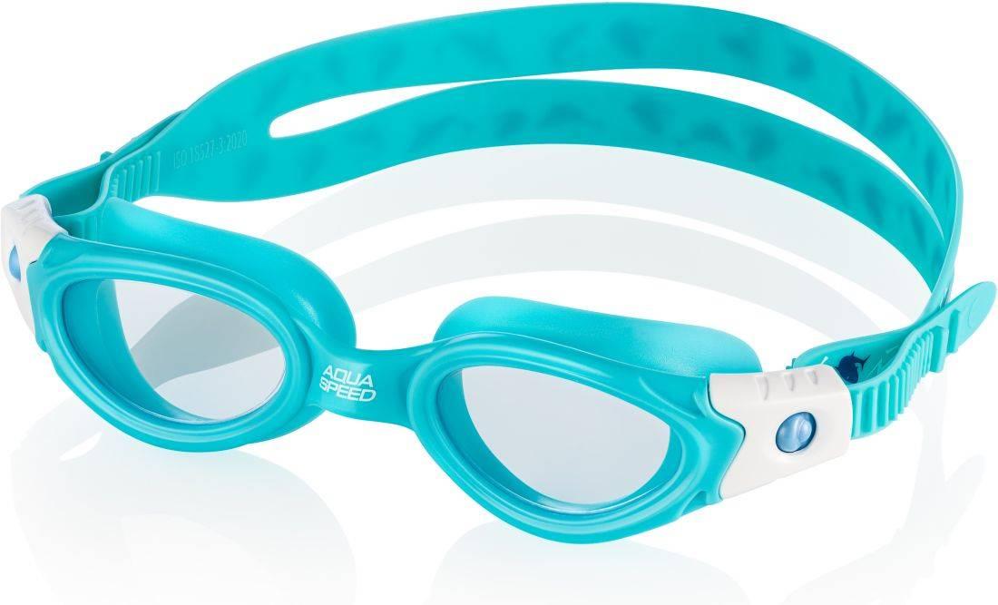 Окуляри для плавання Aqua Speed Pacific Jr Bendyzz 8917 (232-22) Blue/White дитячі