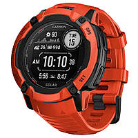 Смарт-часы Garmin Instinct 2X, Solar, Flame Red, GPS (010-02805-01)